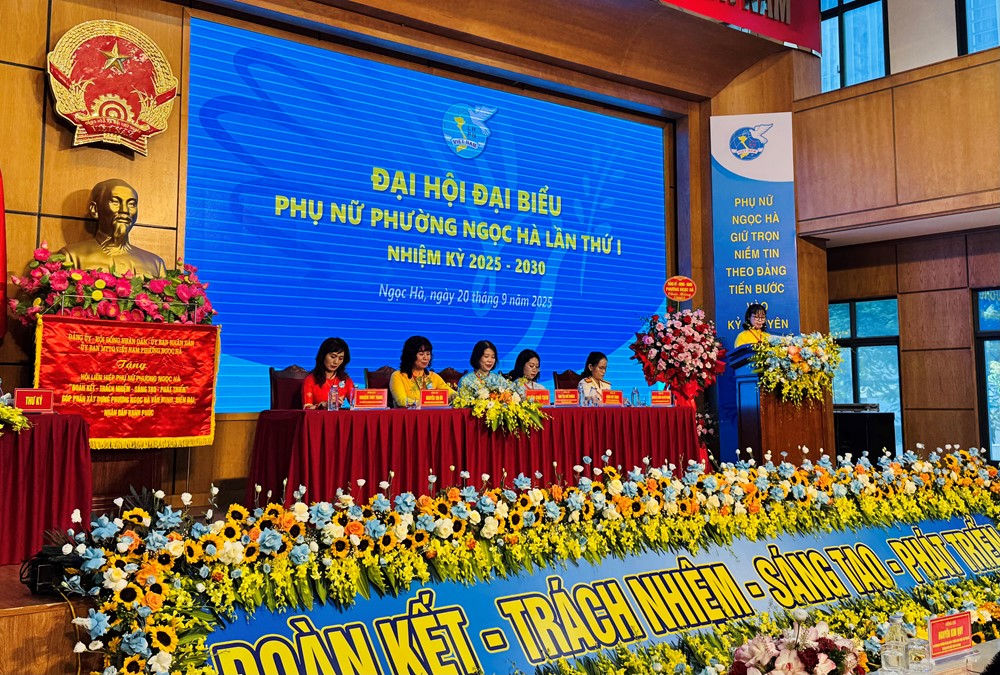 Hội LHPN phường Ngọc Hà phấn đấu có nhiều hơn nữa gương phụ nữ là người tốt, việc tốt điển hình cấp thành phố - ảnh 4