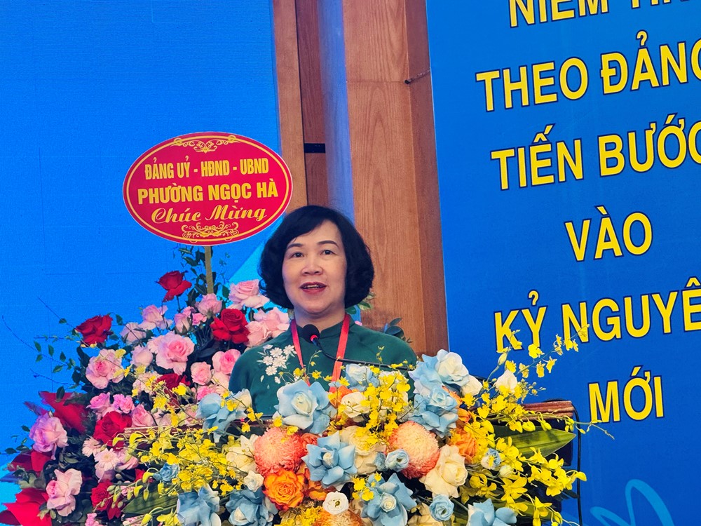 Hội LHPN phường Ngọc Hà phấn đấu có nhiều hơn nữa gương phụ nữ là người tốt, việc tốt điển hình cấp thành phố - ảnh 5