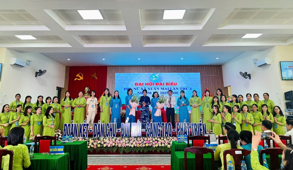 Phụ nữ Xuân Mai đoàn kết, sáng tạo, phát huy sức mạnh trong giai đoạn phát triển mới - ảnh 9