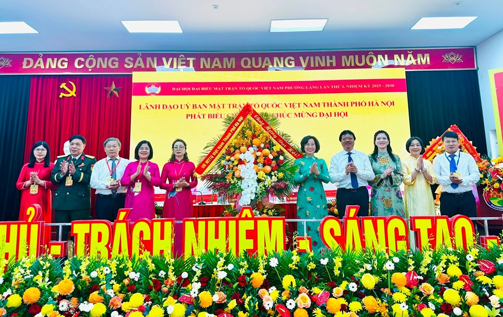Phát huy khối đại đoàn kết, xây dựng phường Láng phát triển bền vững, văn minh, hiện đại - ảnh 1