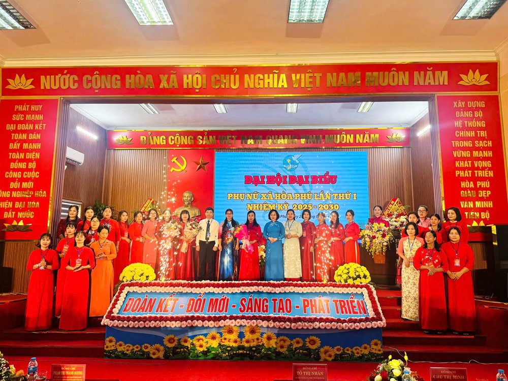Phụ nữ xã Hòa Phú quyết tâm phát triển phong trào phụ nữ, xây dựng tổ chức Hội ngày càng vững mạnh - ảnh 8