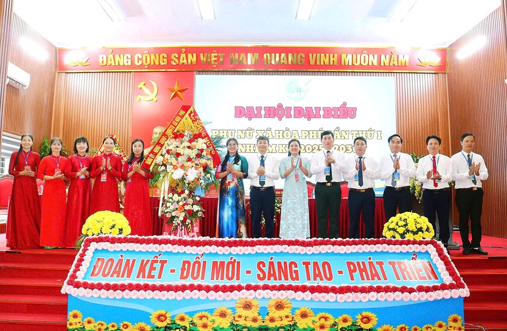 Phụ nữ xã Hòa Phú quyết tâm phát triển phong trào phụ nữ, xây dựng tổ chức Hội ngày càng vững mạnh - ảnh 3