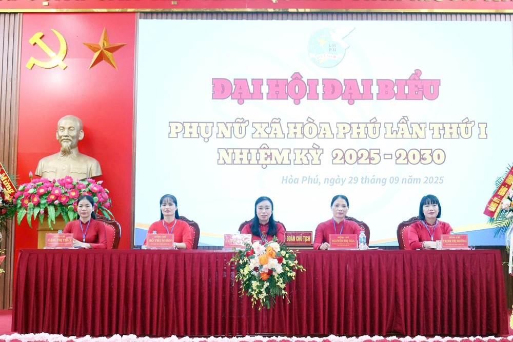 Phụ nữ xã Hòa Phú quyết tâm phát triển phong trào phụ nữ, xây dựng tổ chức Hội ngày càng vững mạnh - ảnh 4