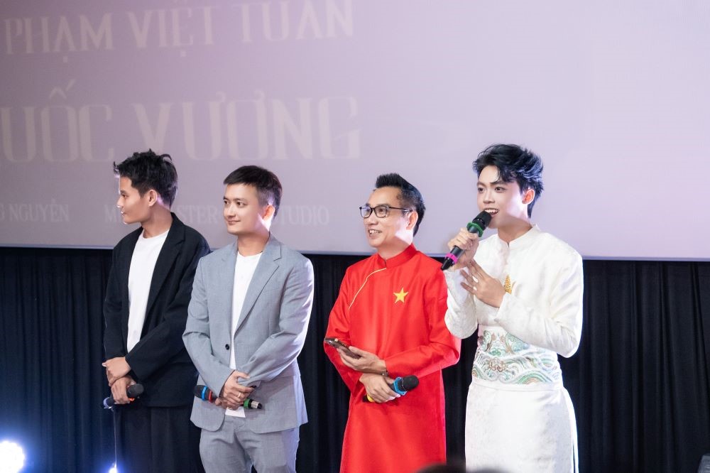 Nghệ sĩ trẻ Lưu Quốc Vượng bày tỏ tình yêu Tổ quốc qua Mv đầu tay - ảnh 2