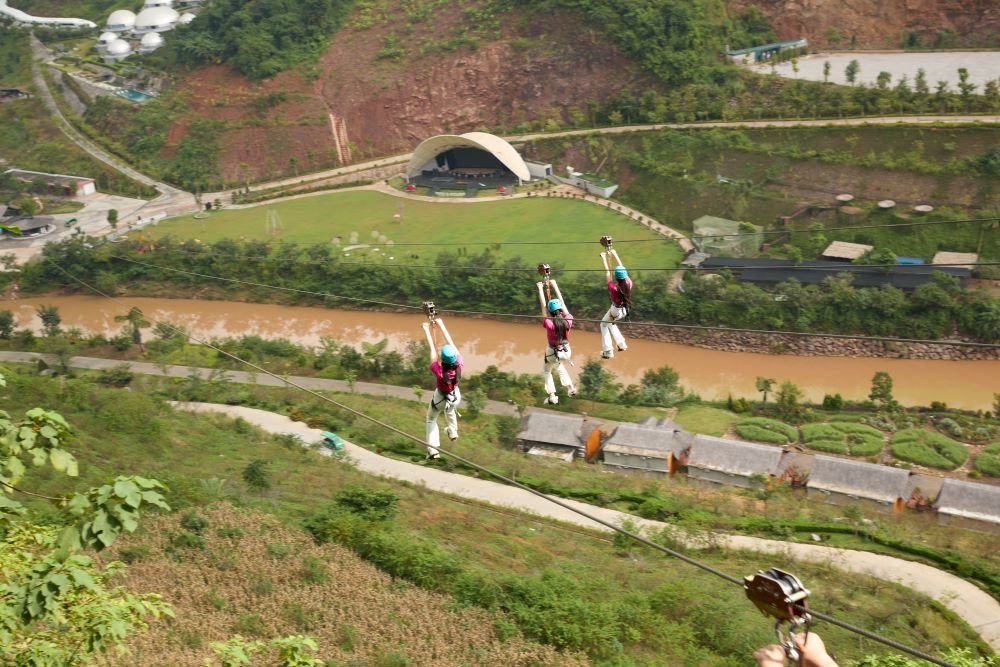 Top 30 Hoa hậu du lịch dân tộc Việt Nam tiếp tục khám phá du lịch Mộc Châu với thử thách kịch tính  - ảnh 7