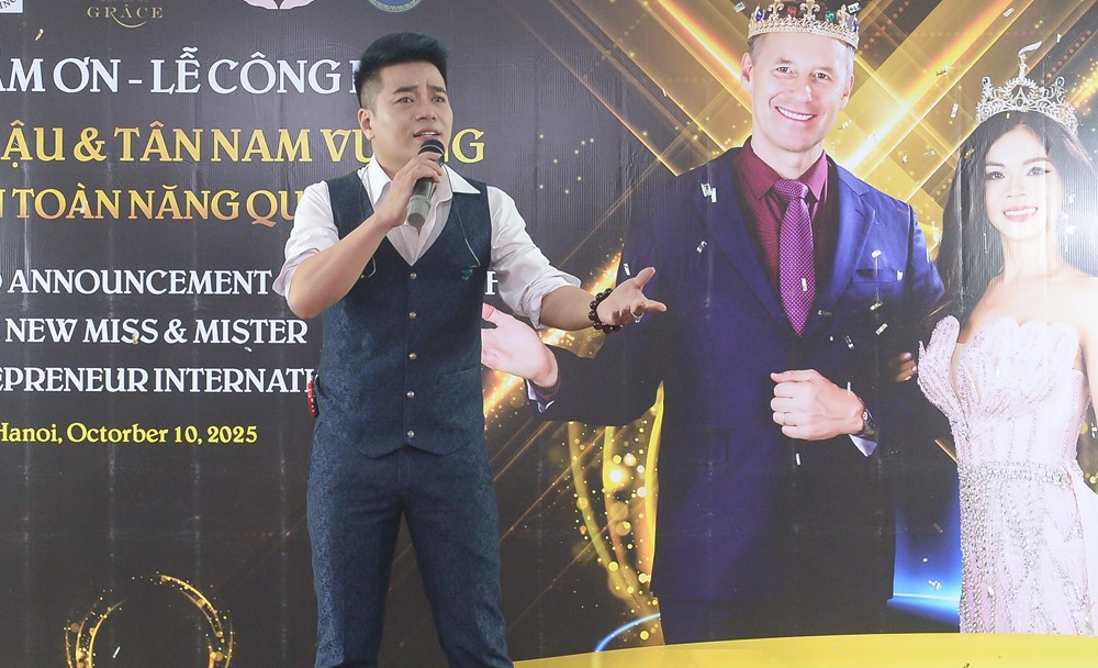 Điều thú vị về cặp vợ chồng là Hoa hậu và Nam vương Doanh nhân Tòan năng Quốc tế 2025  - ảnh 6