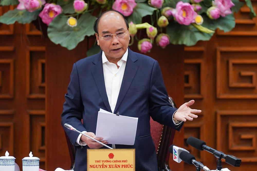 Thủ tướng Nguyễn Xuân Phúc nhấn mạnh dịch nCoV là căn bệnh nguy hiểm, chưa có vaccine, lây lan nhanh.