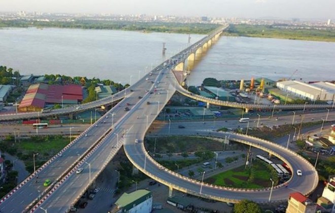 Cầu Vĩnh Tuy giai đoạn 1