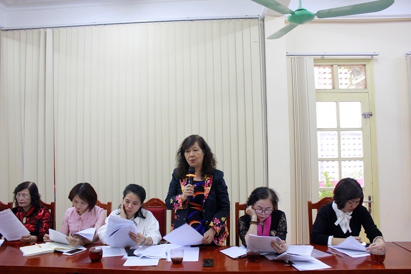 Đồng chí Nguyễn Thị Lan Phương- Chủ tịch Hội LHPN phường Ngọc Khánh