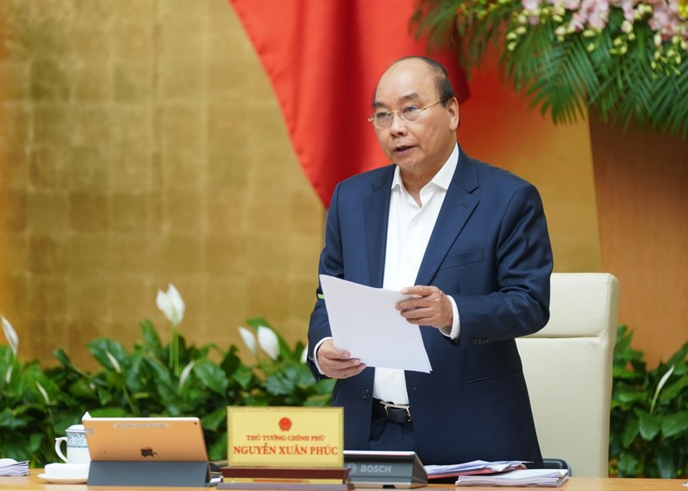Thủ tướng Nguyễn Xuân Phúc phát biểu kết luận hội nghị
