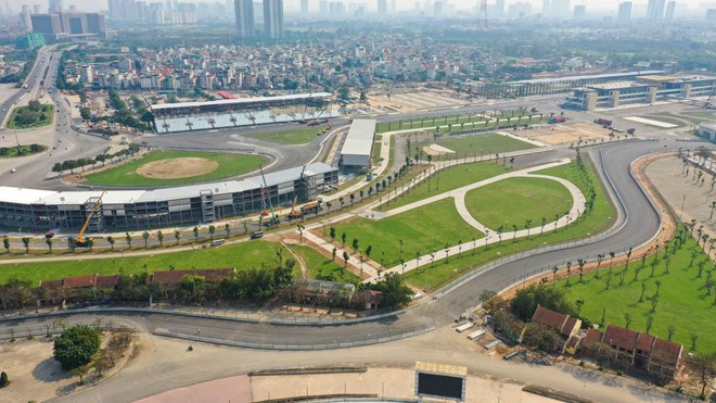 Đường đua ô tô công thức 1 F1 được xây dựng tại Mỹ Đình, Nam Từ Liêm, Hà Nội