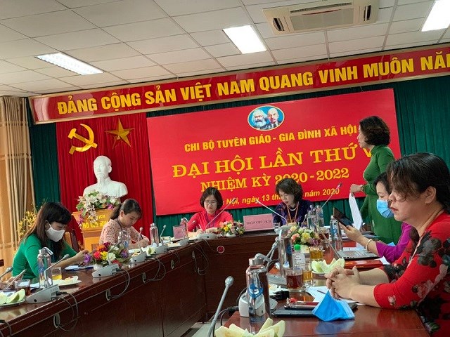 Đồng chí Lê Kim Anh phát biểu chỉ đạo tại Đại hội.