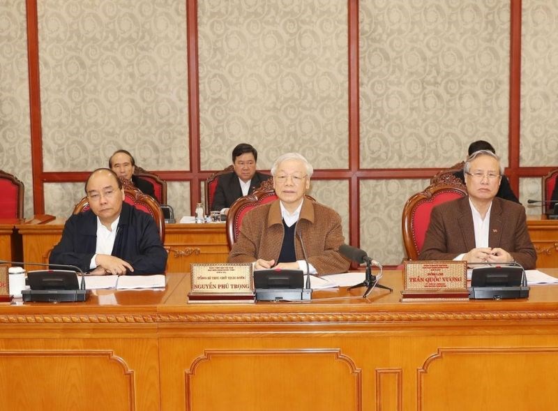 Tổng bí thư, Chủ tịch nước Nguyễn Phú Trọng cho rằng chống dịch quyết liệt nhưng không sợ hãi đến mức không dám làm gì. Ảnh: Trí Dũng/TTXVN.