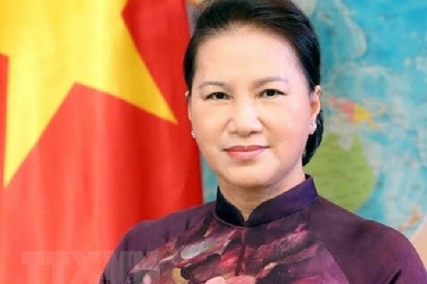 Ủy viên Bộ Chính trị, Chủ tịch Quốc hội Nguyễn Thị Kim Ngân.