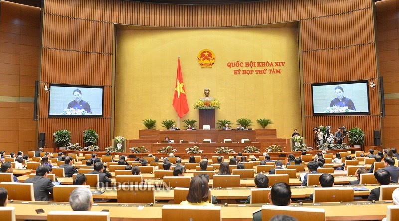 Phiên khai mạc kỳ họp thứ 8 Quốc hội khóa XIV.