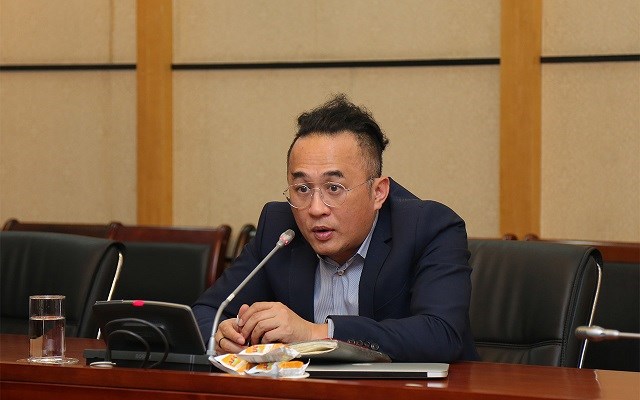 Ông Phan Tử Giang, Tổng Giám đốc Công ty Công nghiệp Tàu thủy Dung Quất (DQS).