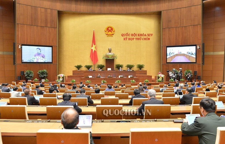 Quang cảnh kỳ họp Quốc hội.