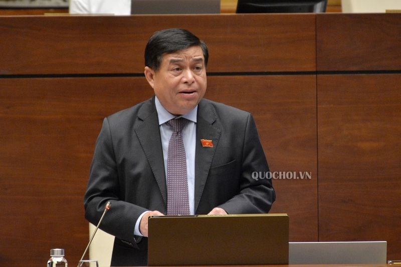 Bộ trưởng Bộ Kế hoạch và Đầu tư Nguyễn Chí Dũng tiếp thu một số vấn đề