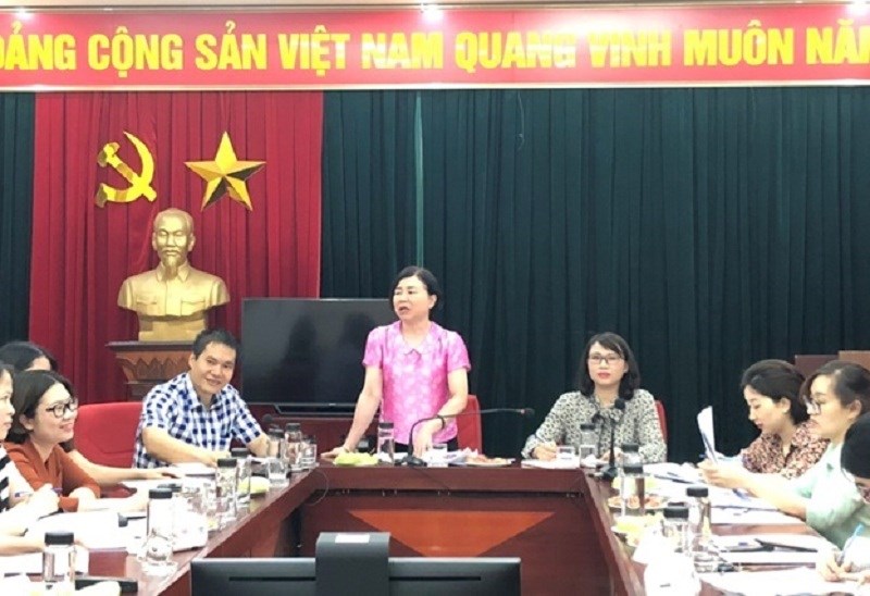 Đồng chí Nguyễn Thị Kim Thanh - Trưởng ban Hỗ trợ phụ nữ phát triển kinh tế Hội LHPN thành phố Hà Nội
