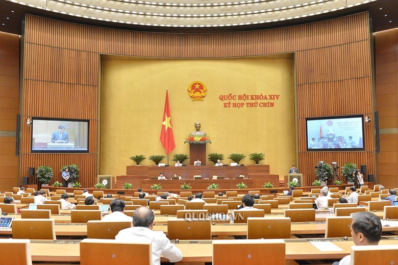 Quang cảnh kỳ họp thứ 9, Quốc hội khóa XIV.