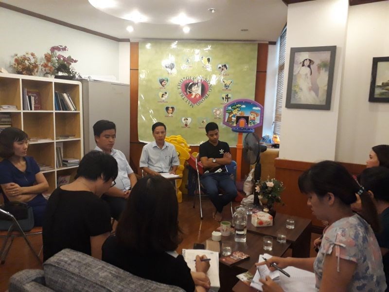 Đoàn công tác phường, quận và Thành phố Việt Trì, Phú thọ đến thăm cháu DK