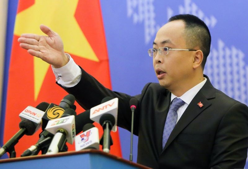 Phó phát ngôn Bộ Ngoại giao Việt Nam Đoàn Khắc Việt.