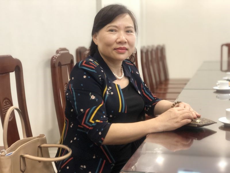Đồng chí Trần Thị Thu Hường - Trưởng ban Dân vận quận ủy Tây Hồ
