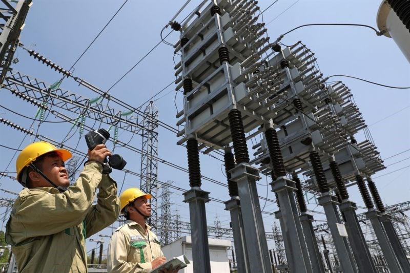 Giám sát kỹ thuật phòng ngừa sự cố và giảm tổn thất điện năng tại Trạm biến áp 220kV Mỹ Phước.