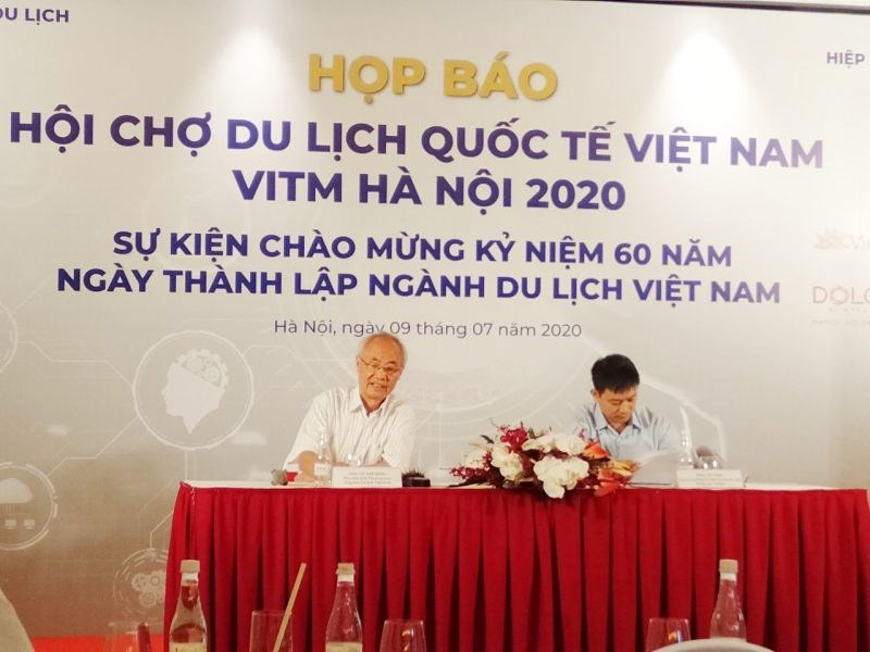 Phó Chủ tịch Hiệp hội Du lịch Việt Nam Vũ Thế Bình thông tin về Hội chợ VITM 2020