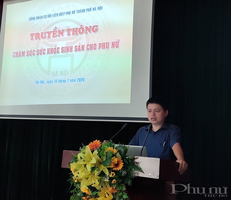 Thạc sỹ, bác sỹ Nguyễn Công Định- Phó Giám đốc  phụ trách cơ sở 2 Bệnh viện Phụ sản Hà Nội