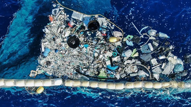 Ô nhiễm rác thải nhựa trên biển đang ngày càng trở nên nghiêm trọng. (Ảnh: Wired)