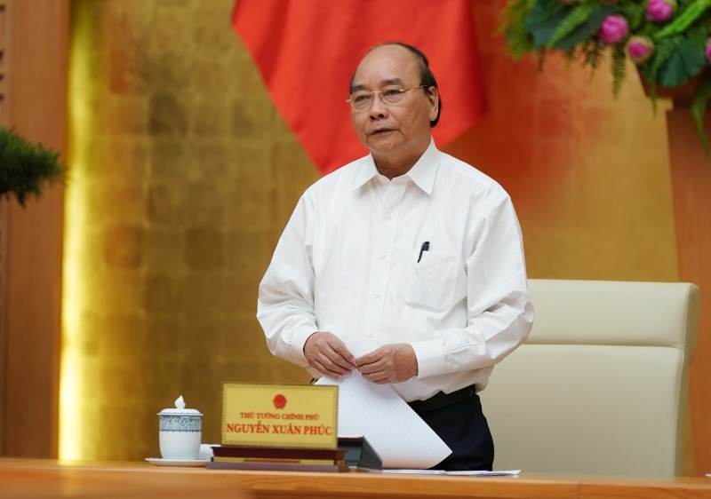 Thủ tướng Nguyễn Xuân Phúc đánh giá cao nỗ lực của các lực lượng và người dân trong phòng chống COvid-19 thời gian quan