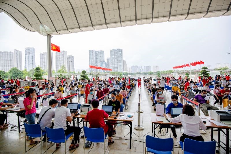 Hà Nội là địa phương thứ 42, cũng là địa phương cuối cùng tham gia tổ chức Hành trình Đỏ lần thứ VIII – năm 2020.