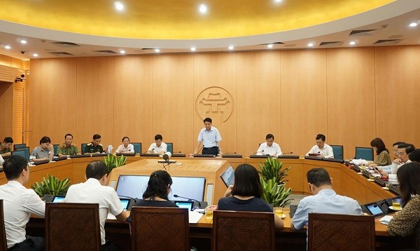 Chủ tịch UBND TP Nguyễn Đức Chung chủ trì cuộc họp Ban chỉ đạo