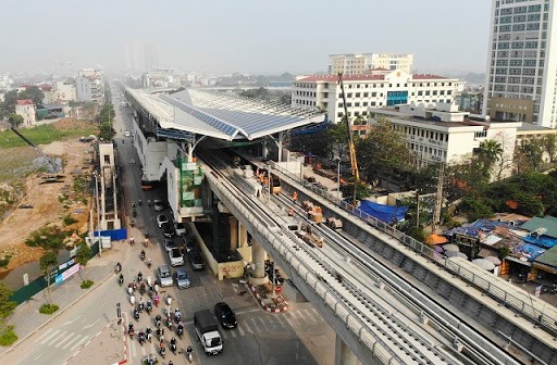 Tuyến đường sắt đô thị Nhổn - ga Hà Nội sẽ kéo dài tới Hoàng Mai.