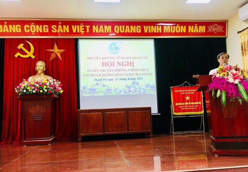 Đồng chí Khuất Văn Sơn - Giám đốc Trung tâm y tế