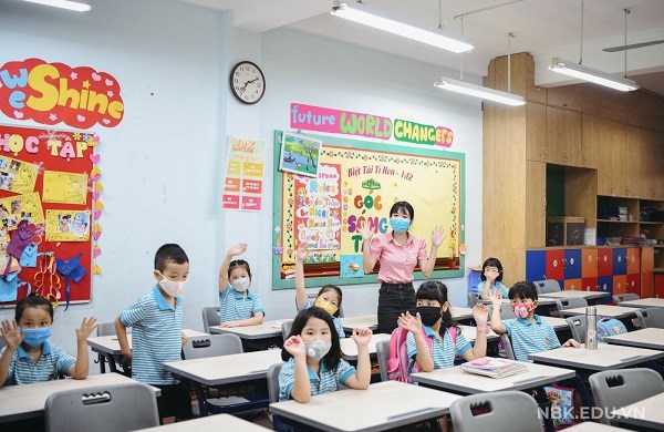 Trường Nguyễn Bỉnh Khiêm đã lùi thời gian tựu trường để đảm bảo an toàn cho học sinh trước dịch Covid-19