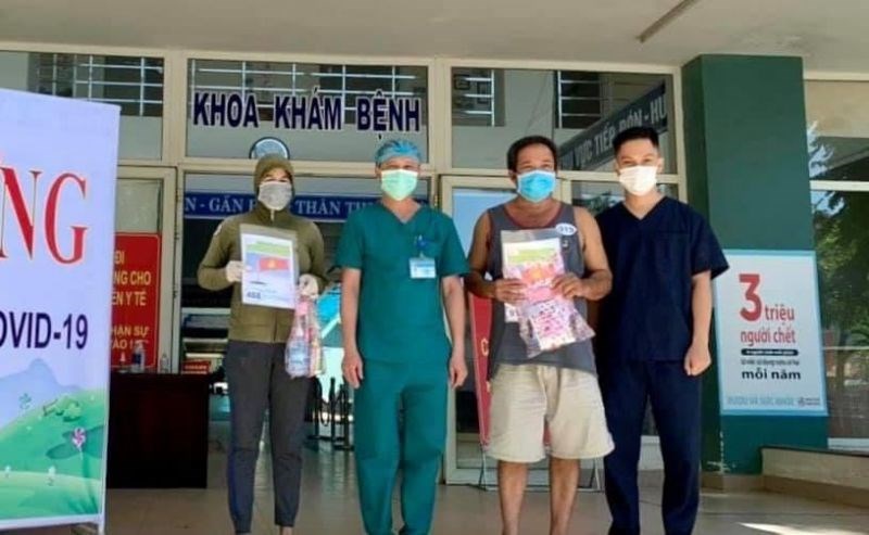 2 bệnh nhân được công bố khỏi bệnh tại BV Hoà Vang.