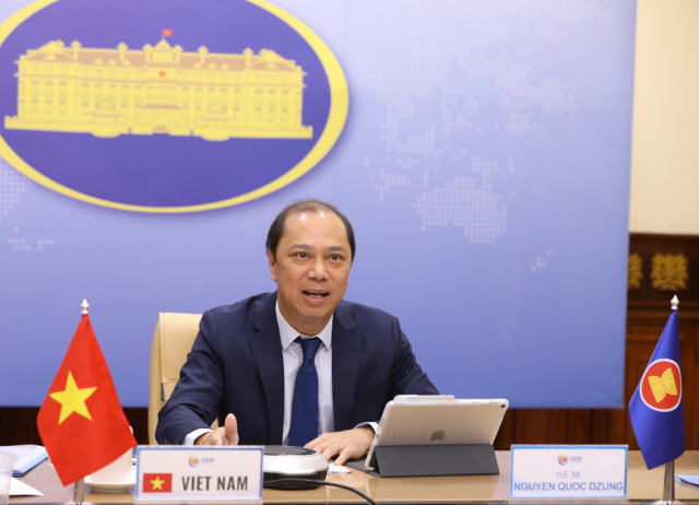 Trưởng SOM ASEAN Việt Nam - Thứ trưởng Nguyễn Quốc Dũng