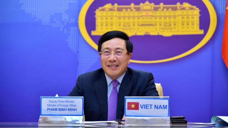 Phó Thủ tướng, Bộ trưởng Ngoại giao Phạm Bình Minh dự Hội nghị Bộ trưởng Ngoại giao trực tuyến G20 - ảnh 2