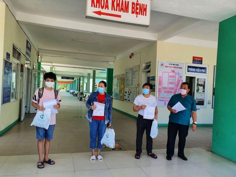 Các BN được công bố chữa khỏi tại Đà Nẵng.