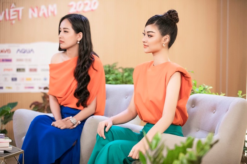 Á hậu Kiều Loan (bìa phải) cảm thấy 
