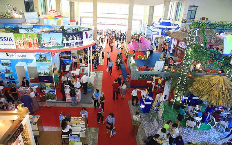 Quang cảnh Hội chợ Du lịch quốc tế Việt Nam năm 2019