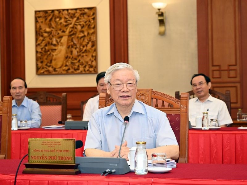 Tổng Bí thư, Chủ tịch nước Nguyễn Phú Trọng chủ trì