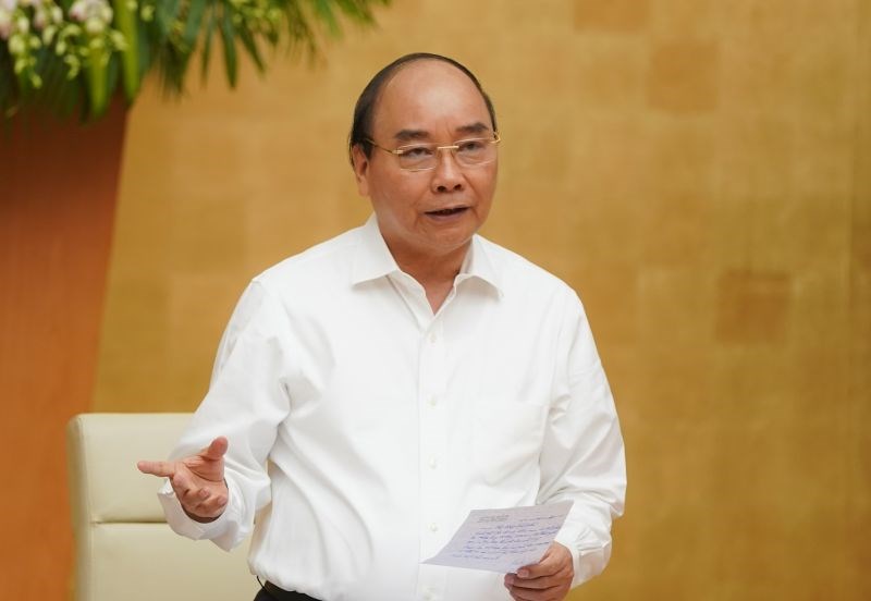 Thủ tướng Chính phủ Nguyễn Xuân Phúc phát biểu