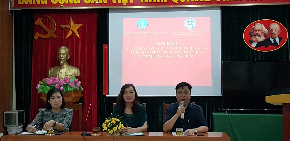 Ông Nguyễn Văn Chí, Chánh Văn phòng Thường trực Văn phòng Điều phối Nông thôn mới Trung ương phát biểu