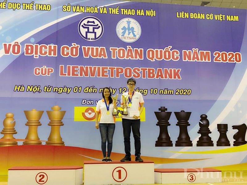 2 nhà tân vô địch: Lê Tuấn Minh (Hà Nội) và Lương Phương Hạnh (Bình Dương)