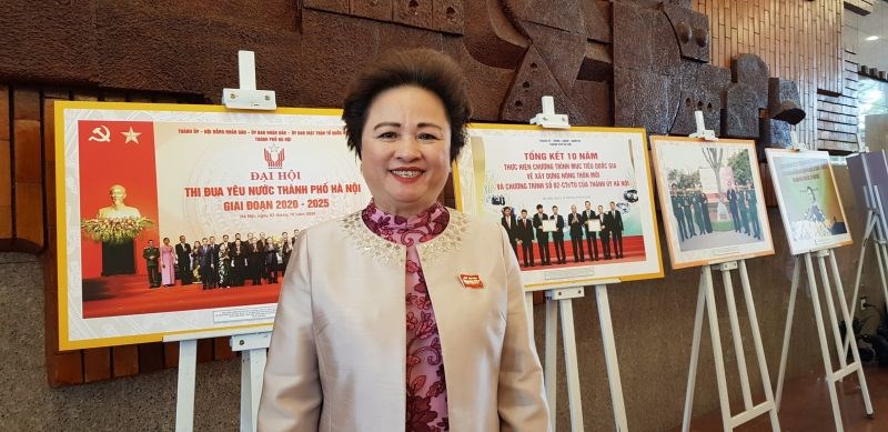 Bà Nguyễn Thị Nga tin tưởng và kỳ vọng vào Đại hội nhiệm kỳ mới