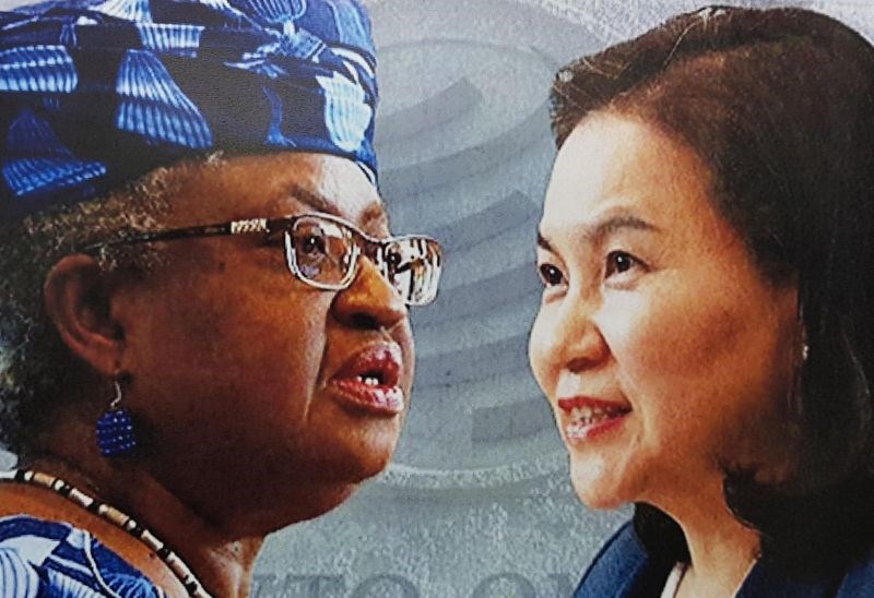 2  người gồm bà Yoo Myung-Hee từ đến Hàn Quốc và bà Ngozi Okonjo-Iweala đến từ Nigeria, ai sẽ là Nữ Tổng Giám đốc đầu tiên của WTO.