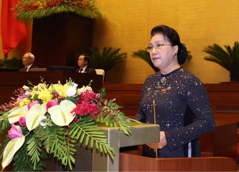 Chủ tịch Quốc hội Nguyễn Thị Kim Ngân khai mạc Kỳ họp
